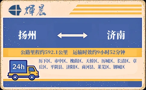 優質揚州到濟南物流專線