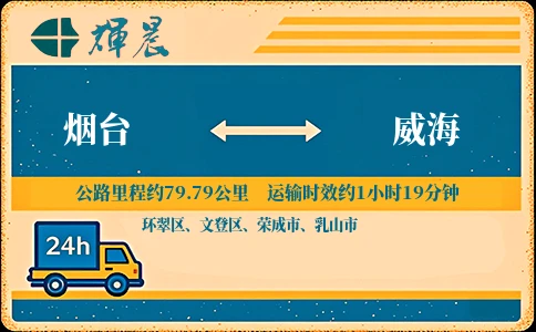 優質煙臺到威海物流專線